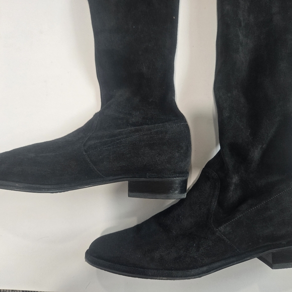 Stuart Weitzman Lowland Over Knee Suede Boots - Picture 9 of 16